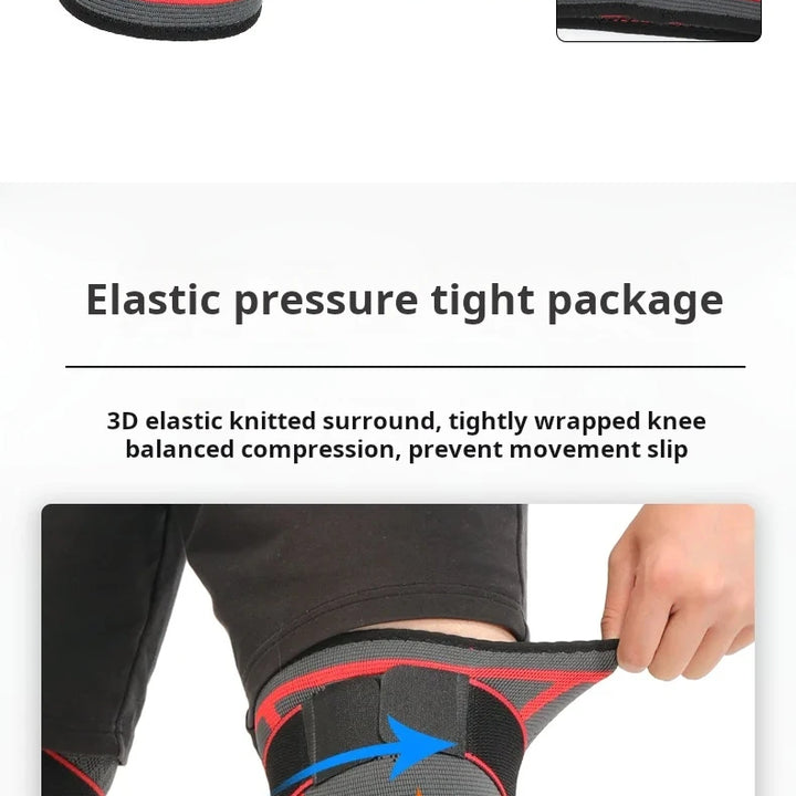Premium Compression Knee Brace for Sports & Workout – Pain Relief & Joint Support